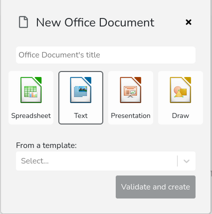 Tracim teamwork collaboration tool screenshot