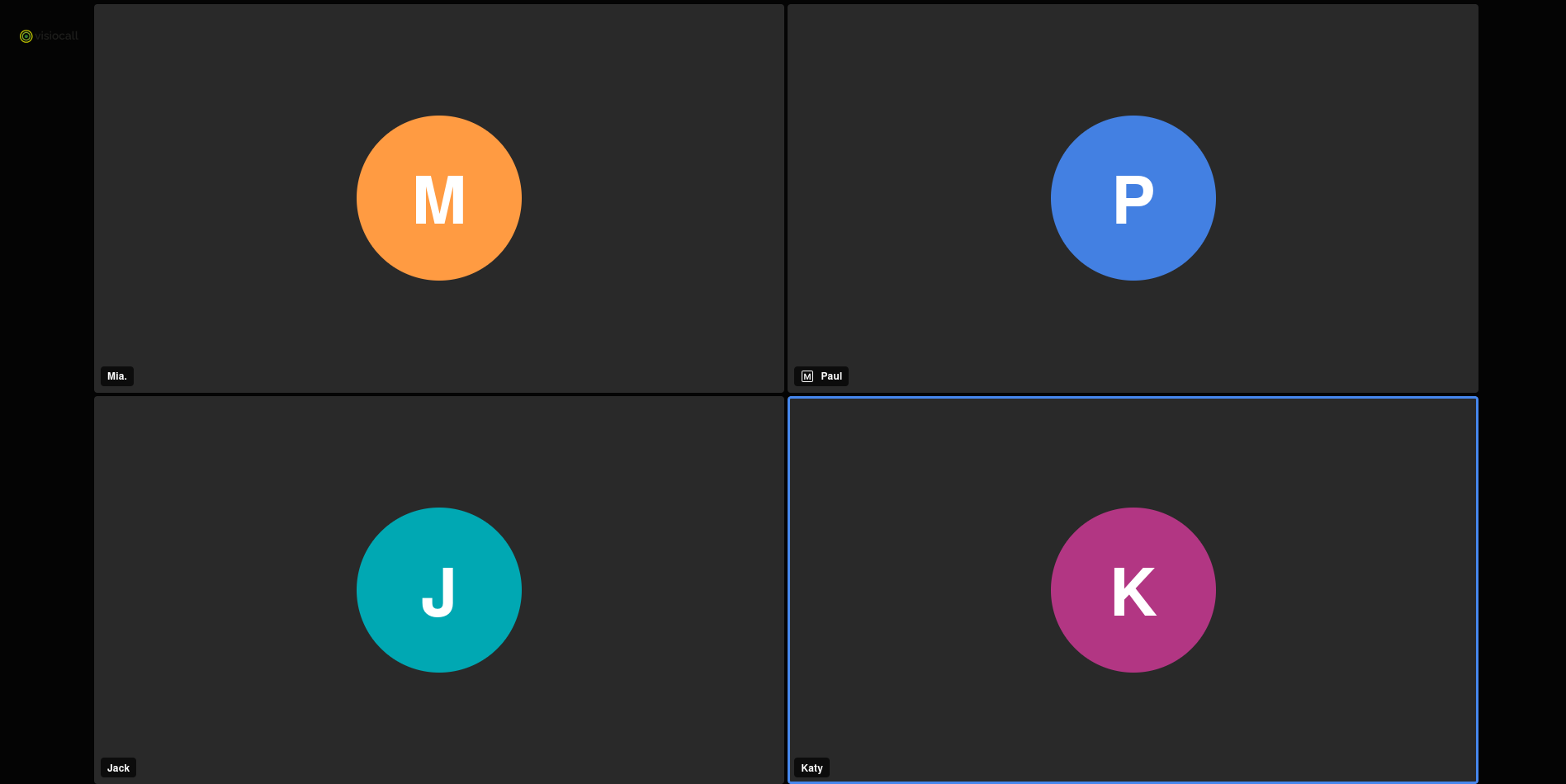Screenshot - Video calls are also available for group calls